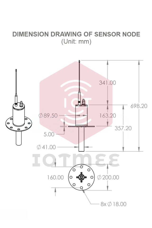 Daviteq Laser Level Sensor