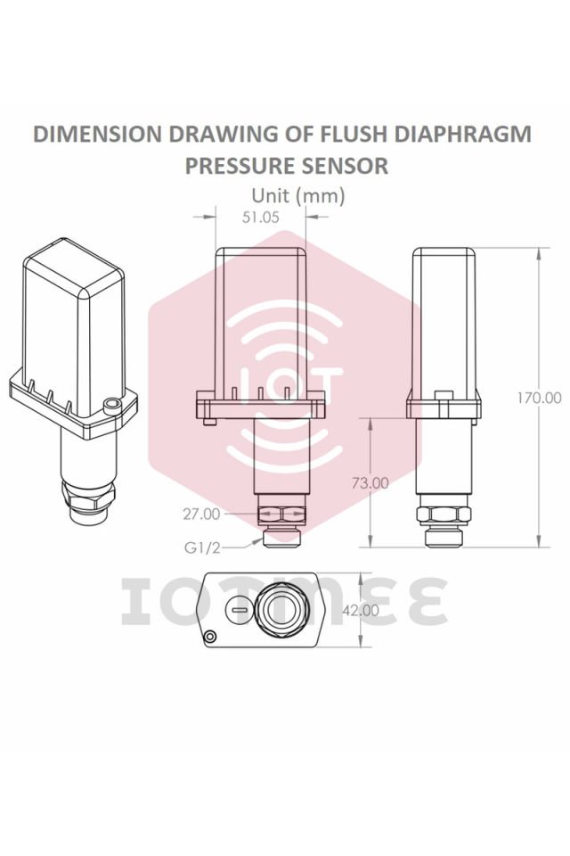 Daviteq Process Pressure Sensor