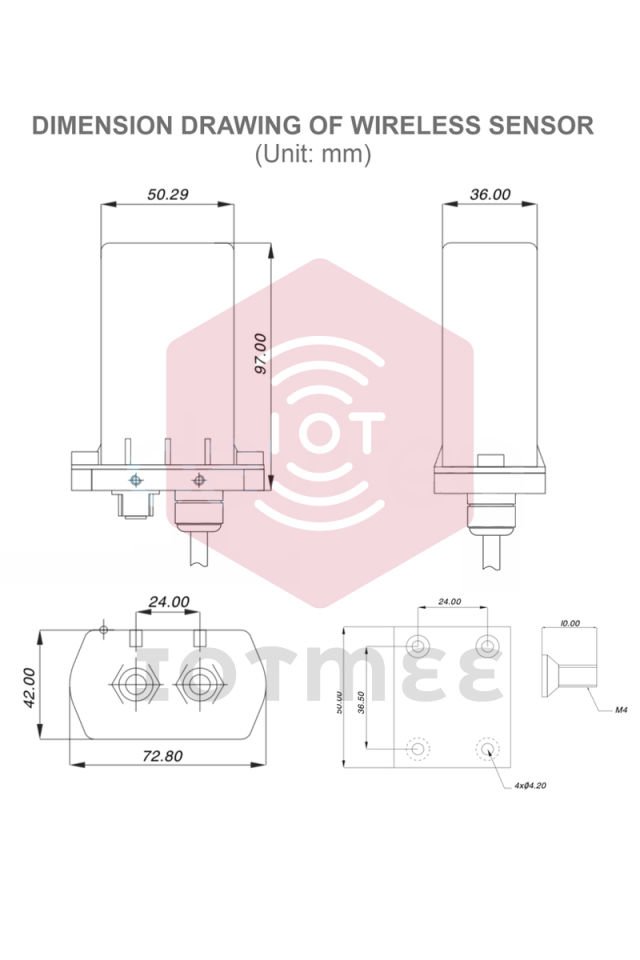 Daviteq PT100 Temperature Sensor