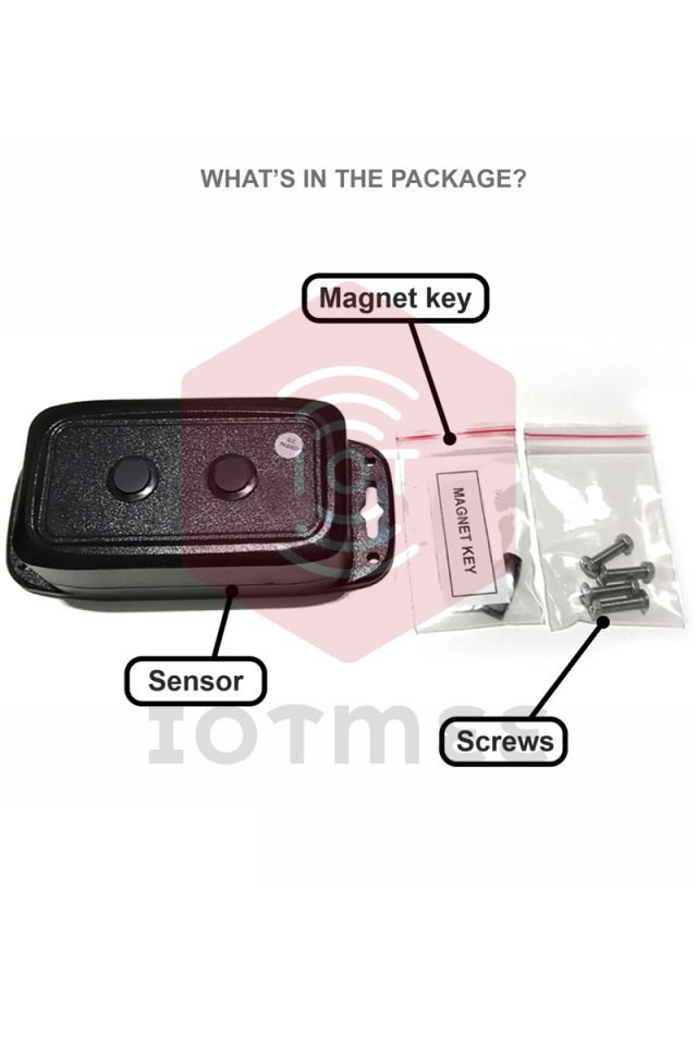 Daviteq Ultrasonic Level Sensor for Trash Bin