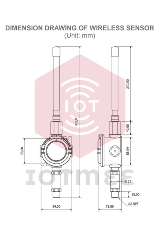 WSLRWEX-PPS -EX D ApprovedProcessPressure Sensor