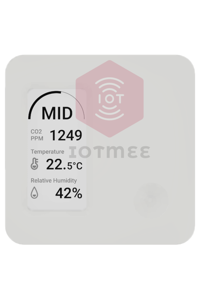 Indoor Air Quality sensor Display