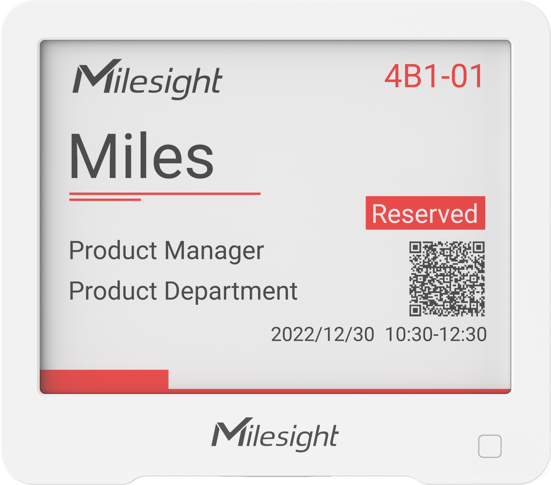 Milesight IoT E-ink Display DS3604