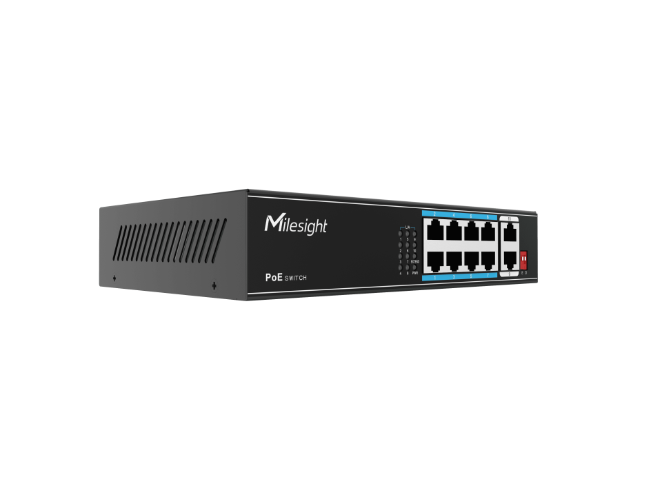 Milesight 8-Port PoE Switch MS-S0208-EL