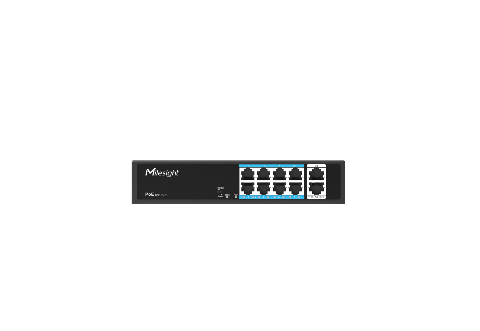 Milesight 8-Port PoE Switch MS-S0208-GL
