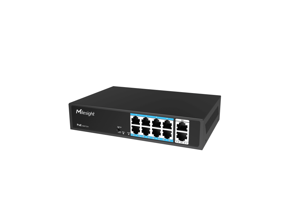 Milesight 8-Port PoE Switch MS-S0208-GL