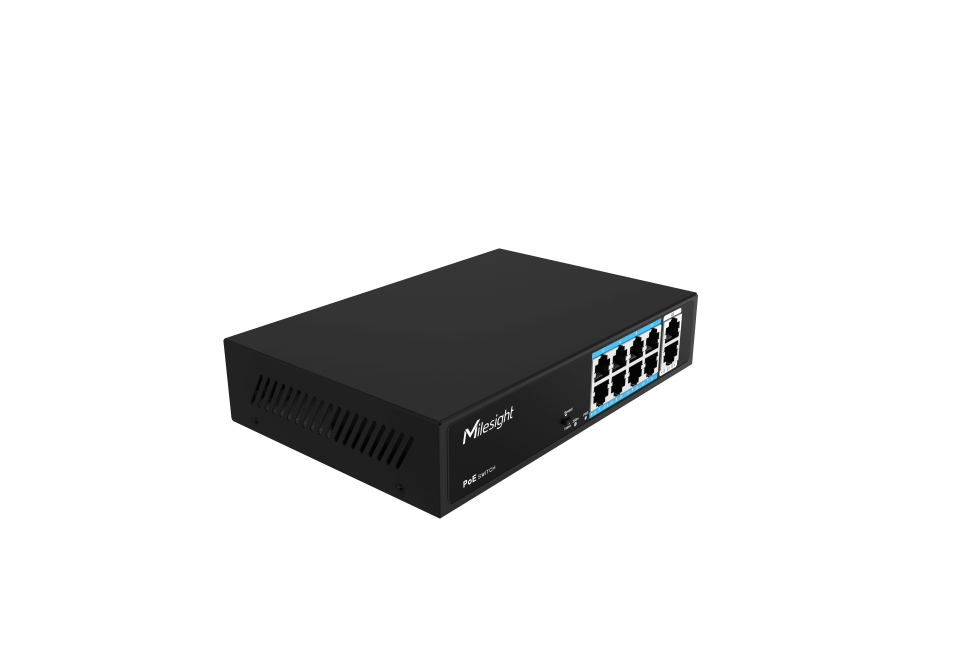 Milesight 8-Port PoE Switch MS-S0208-GL
