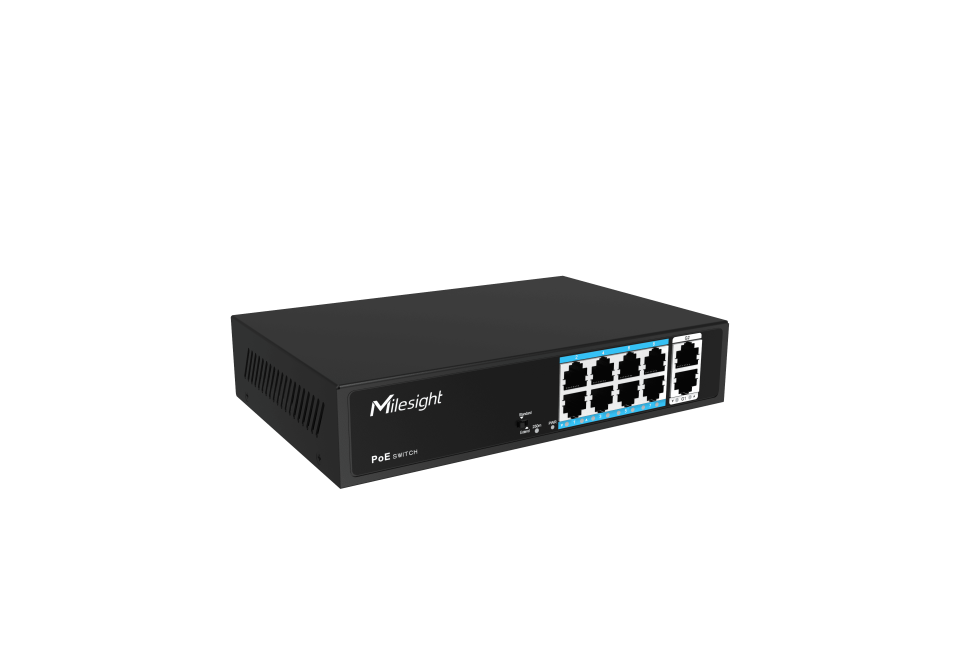 Milesight 8-Port PoE Switch MS-S0208-GL