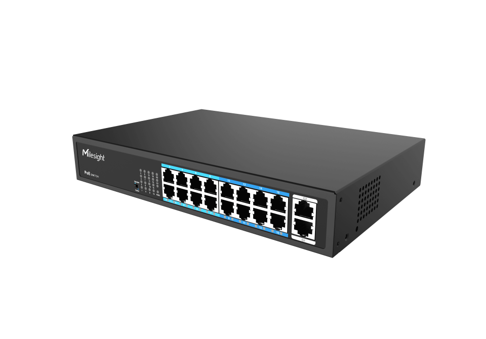 Milesight 16-Port PoE Switch MS-S0216-GL