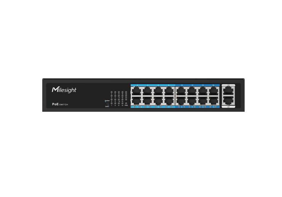 Milesight 16-Port PoE Switch MS-S0216-GL