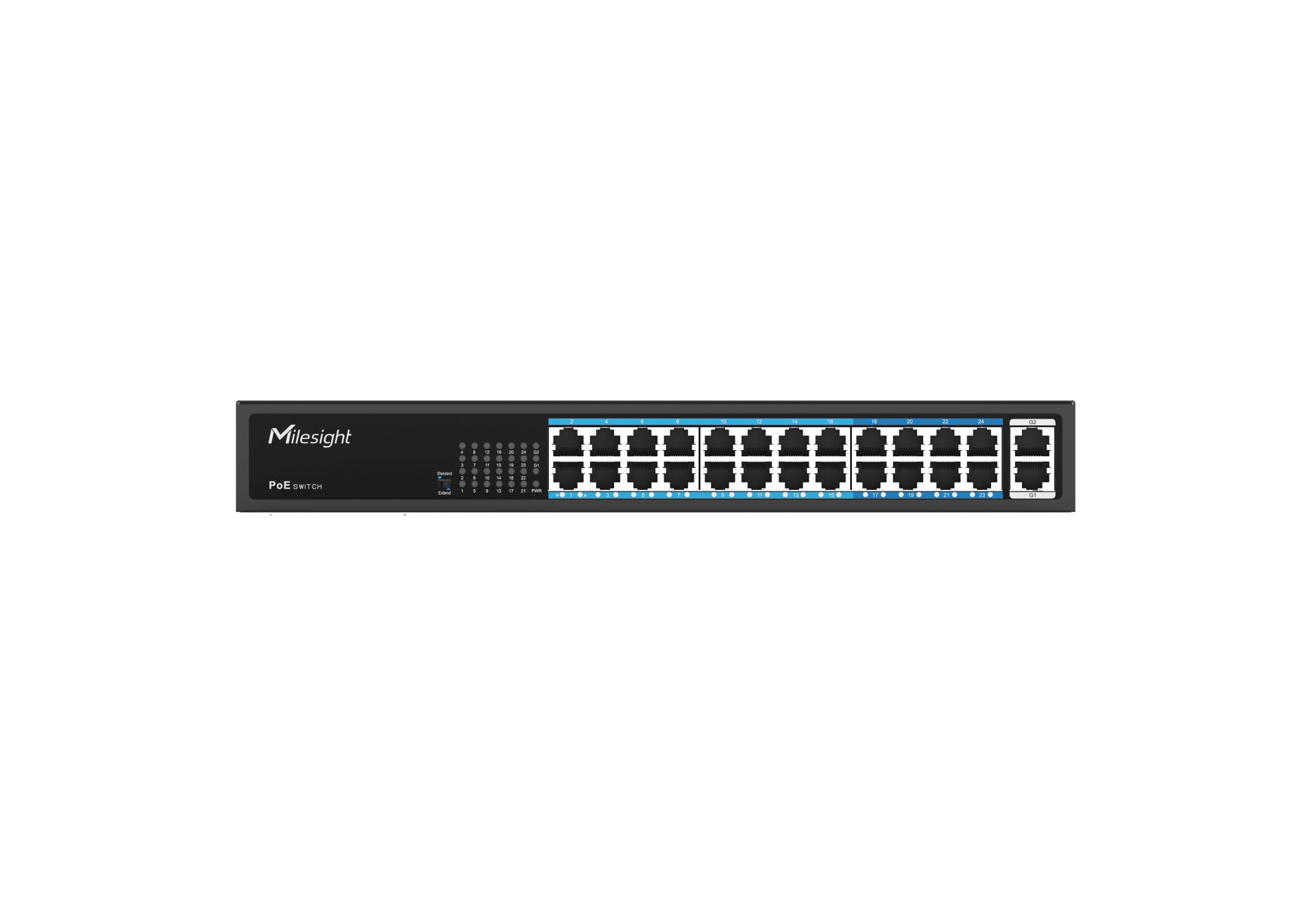 Milesight 16-Port PoE Switch MS-S0224-GL