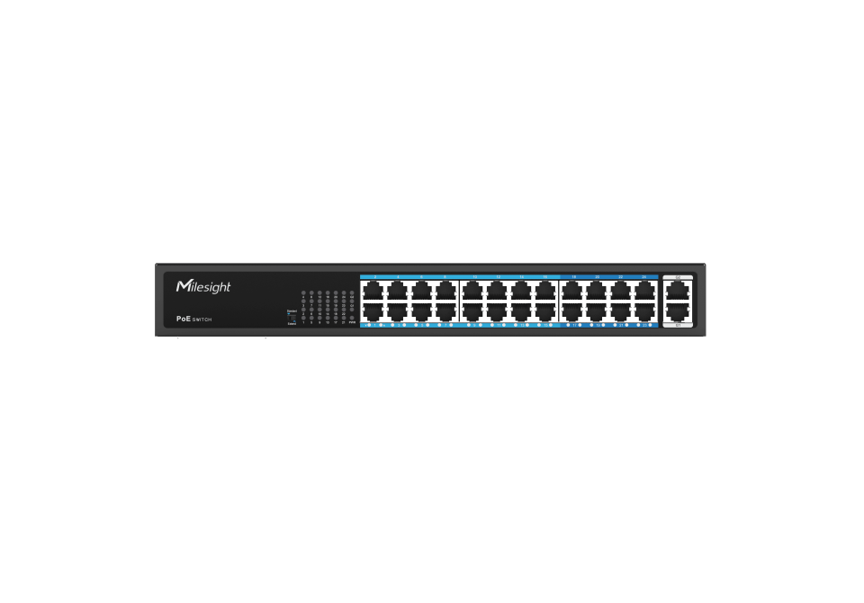 Milesight 16-Port PoE Switch MS-S0224-GL