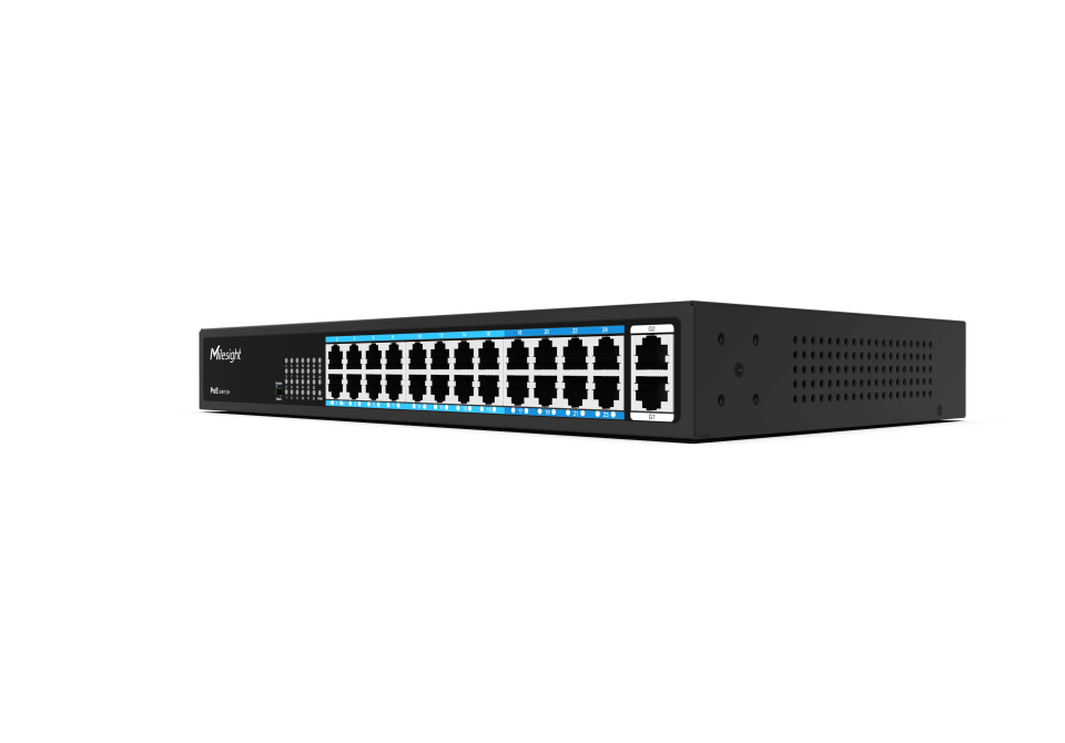 Milesight 16-Port PoE Switch MS-S0224-GL