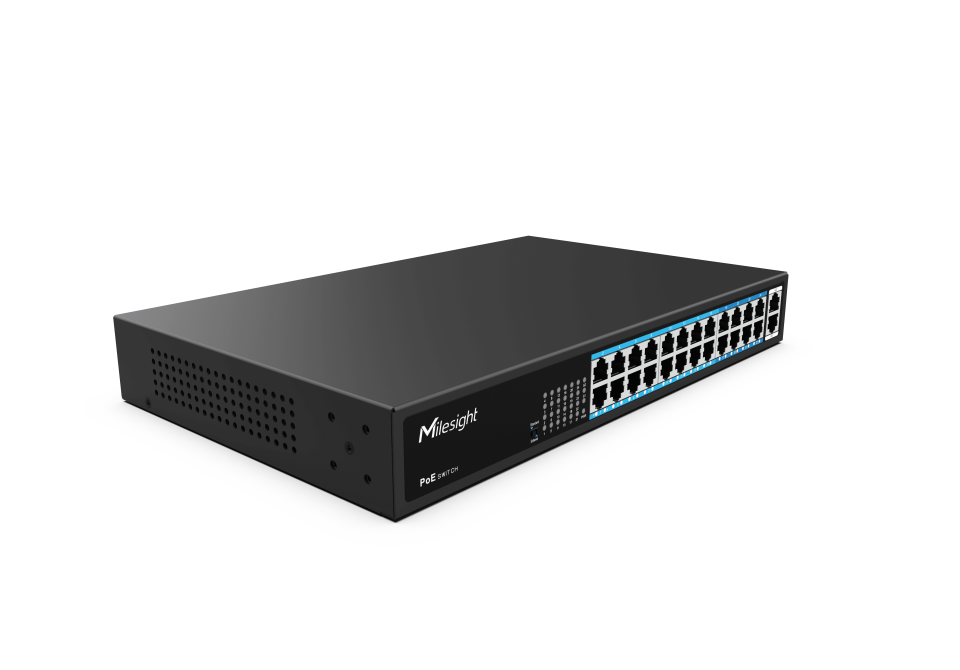 Milesight 16-Port PoE Switch MS-S0224-GL