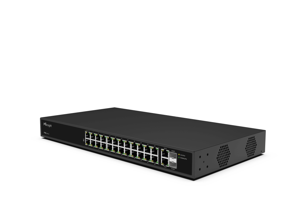 Milesight 16-Port PoE Switch MS-S0424-GF